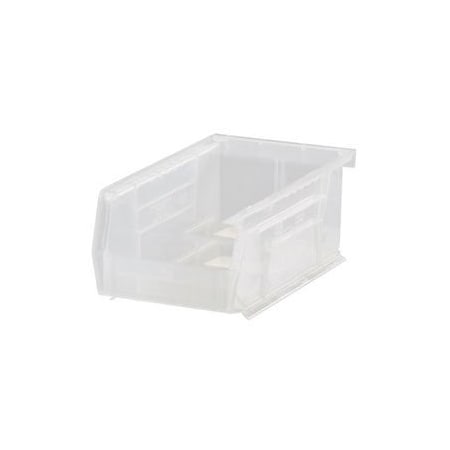Quantum Storage Systems Storage Bin, Polypropylene, Clear, 3 in H QUS220CL